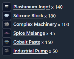 MMOJUGG Dune Awakening Advanced Vehicle Fabricator Details View of Item Function and Use